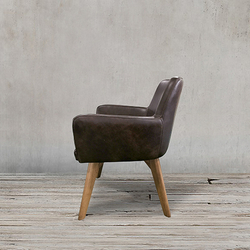 Полукресло Roomers Furniture c0097-1d/javablack#24