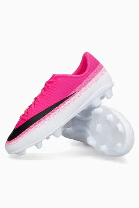 Бутсы Nike Zoom Mercurial Vapor 17 Club FG/MG Junior - розовый