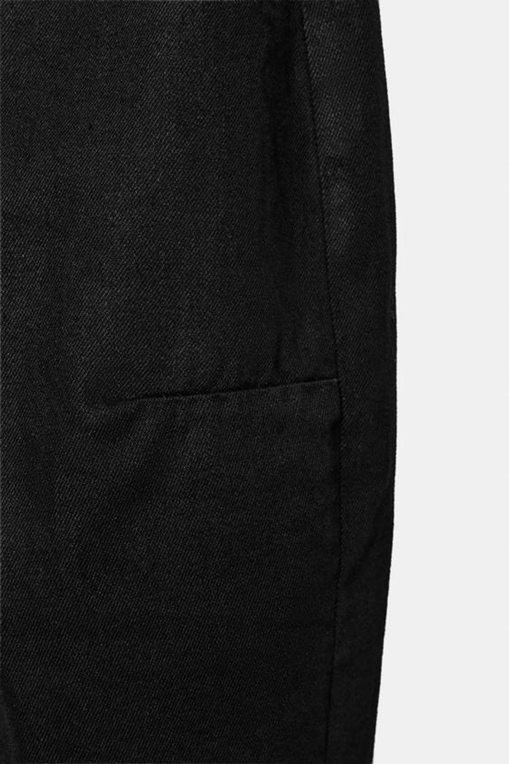 ZARA ДЖИНСЫ TRF BALLOON СО СРЕДНЕЙ ПОСАДКОЙ, ЧЕРНЫЙ