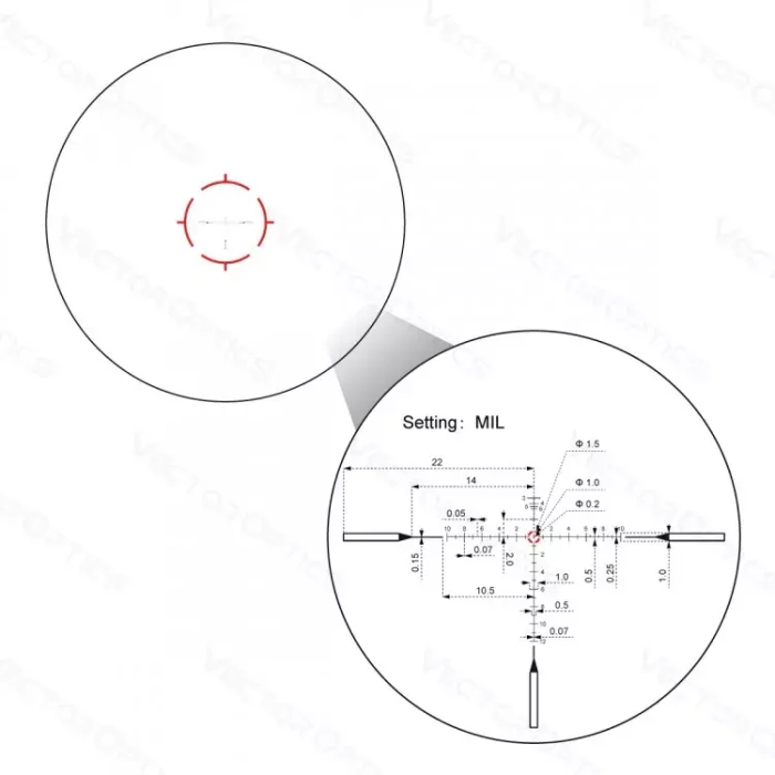 Прицел Vector Optics Continental X10 1-10x28 ED FFP (VET-RAR) (SCFF-48)