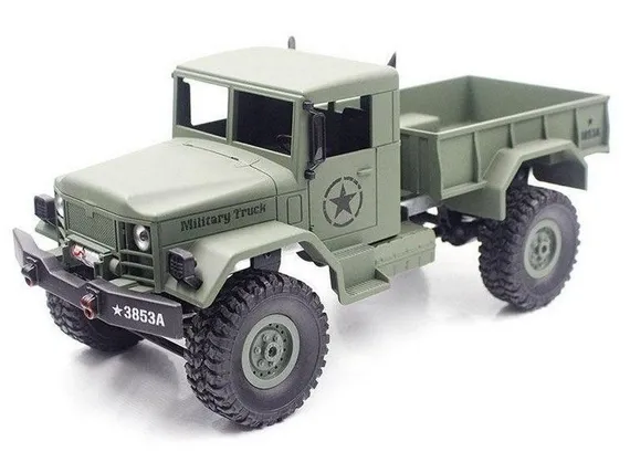 Р/У машина Heng Long военный грузовик (зеленый) 1/16+акб 2.4G RTR HL3853A