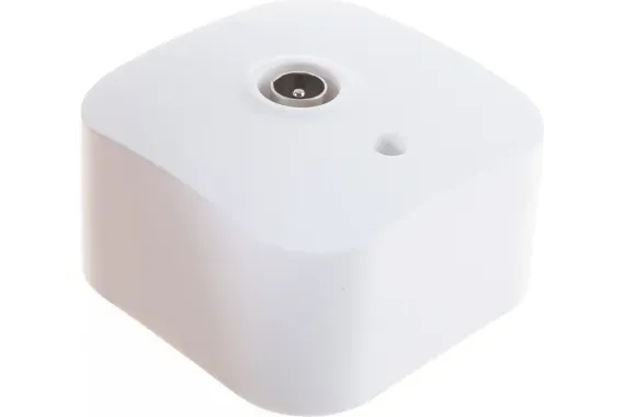 Розетка TV Legrand Quteo накладная белая 26167