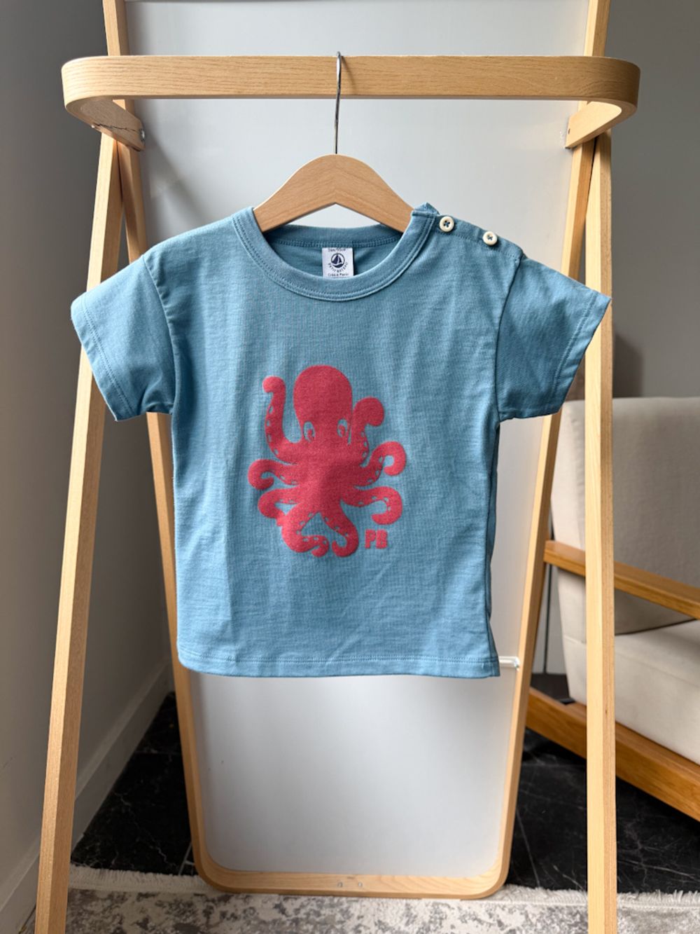 Хлопковая футболка Petit Bateau , 98