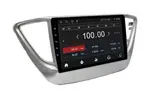 Магнитола для Hyundai Solaris 2 2017-2022, Solaris HS 2024+ - Kuberg OL-9710 QLed, Android 13, Быстрейшая, CarPlay, SIM-слот