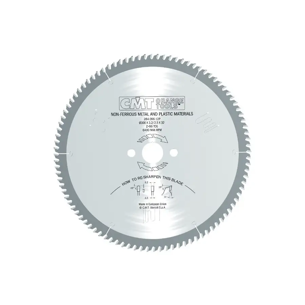 Пила по цветным металлам, пластику 160x20x2,2/1,6 Z24 TCG CMT Y284.160.24H
