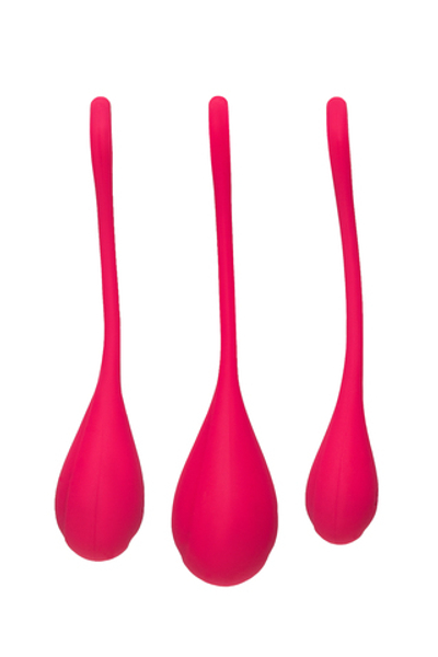 Набор вагинальных шариков Satisfyer Yoni красный 13,5 см