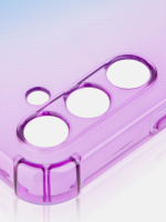 Чехол ROSCO для Samsung Galaxy A34 (арт.SS-A34-HARD-TPU-VIOLET-BLUE )