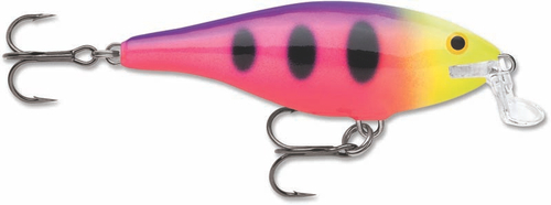 Воблер RAPALA Shallow Shad Rap SSR05 / 5 см, 5 г, цвет FPN
