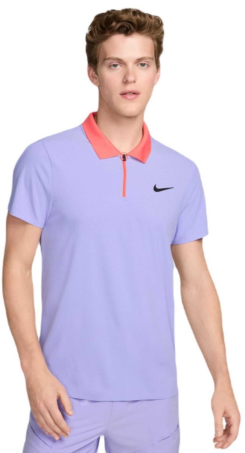Мужское теннисное поло Nike Court Slam Ultimate Dri-Fit ADV Tennis - Фиолетовый