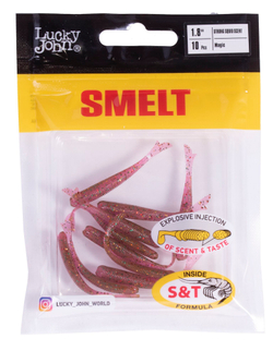 Слаги съедобные искусственные LJ Pro Series Smelt 1,8in (04.60)/S14 10шт.