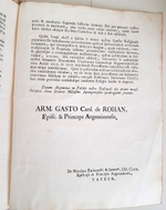 "Rituale Argentinense. (Аргентинский ритуал)"  1742 г.  Антикварная книга