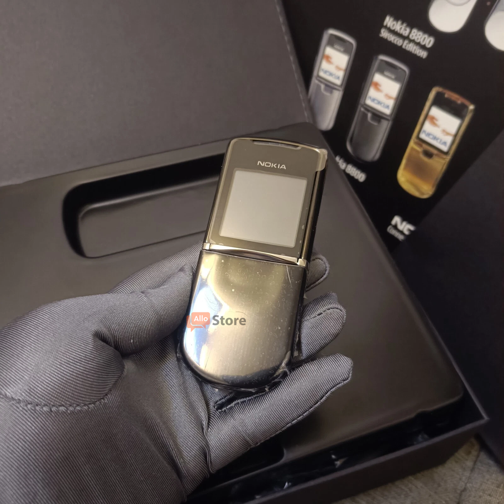 Мобильный телефон Nokia 8800 Sirocco Edition Black (Черный)