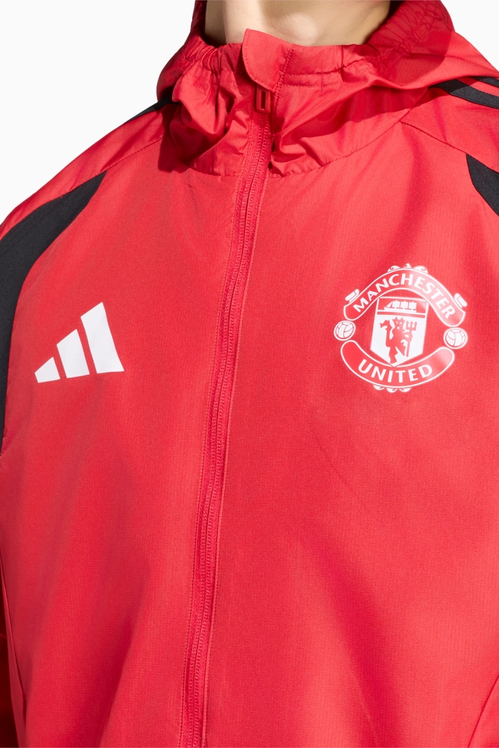 Ветровка adidas Manchester United 26/27 Tiro All Weather - красный
