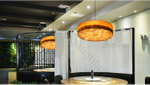 Pendant design lamp Spiro by LZF D80 (Brown)