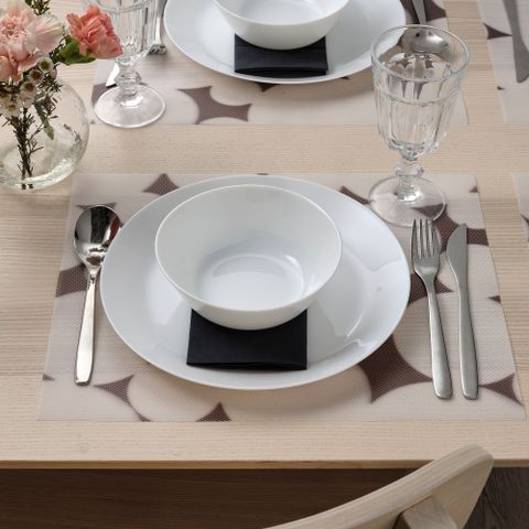 Салфетка для сервировки IKEA VARKLYNNE (ВОРКЛИННЕ), Коричневый с рисунком, 36х29 см