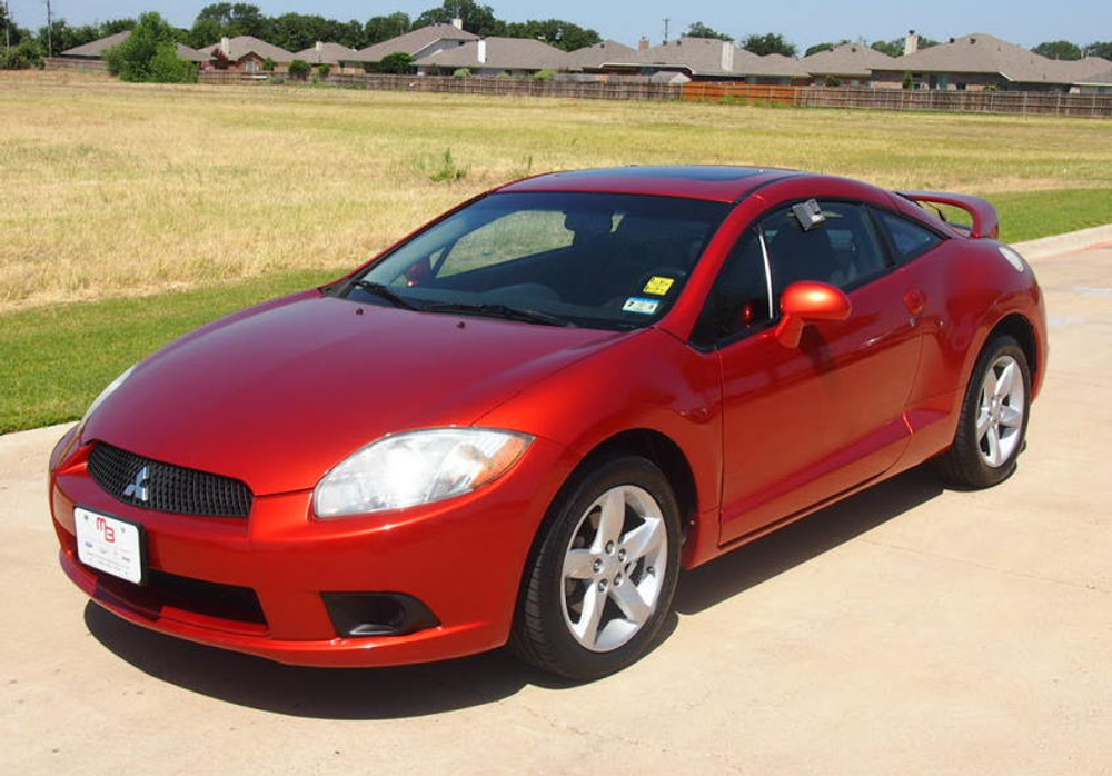 Порог передний левый Mitsubishi Eclipse 2006-2012 (1мм)