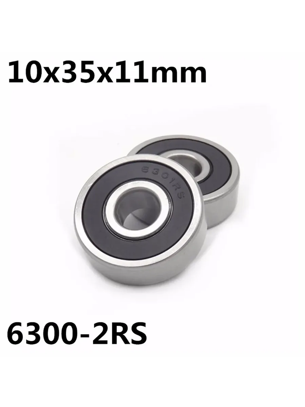 P+t Bt Kt Подшипник передней оси 6300 2RS мопеда Alpha, Delta комп. 2шт