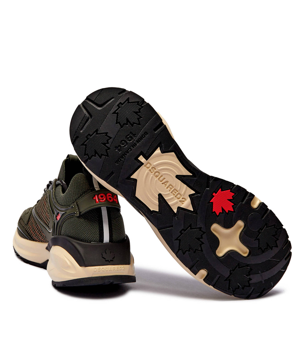 Кроссовки Dash Dsquared2 - оливковый(SNM0332 592C7159)