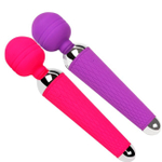 Маленький мощный силиконовый вибратор Female Massage Wand 10 режимов (фиолетовый) (Цвет: фиолетовый)