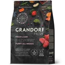 Grandorf Fresh, Fresh Lamb, Puppy All Breeds для щенков (Свежее мясо ягненка с бататом)