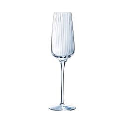 Бокал-флюте для шампанского 210 мл хр. стекло "Симметрия" Optical d 7,5 см h24 см Chef&Sommelier [6]