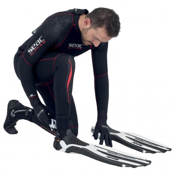 Ласты Seac Sub Propulsion Sling Strap белый