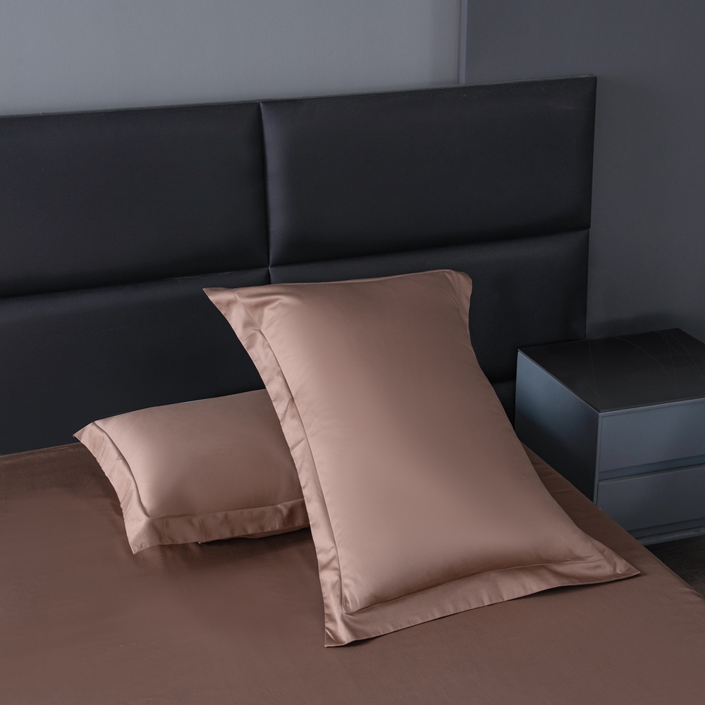 КПБ на резинке Сатин Velvet Premium с Одеялом VPR003, Евро, 4 наволочки, простынь 180*200*25