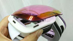Очки горнолыжные Amicss Goggle White/Frash pink