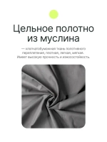 Фон муслиновый Raylab RL-BC01 3*3м серый
