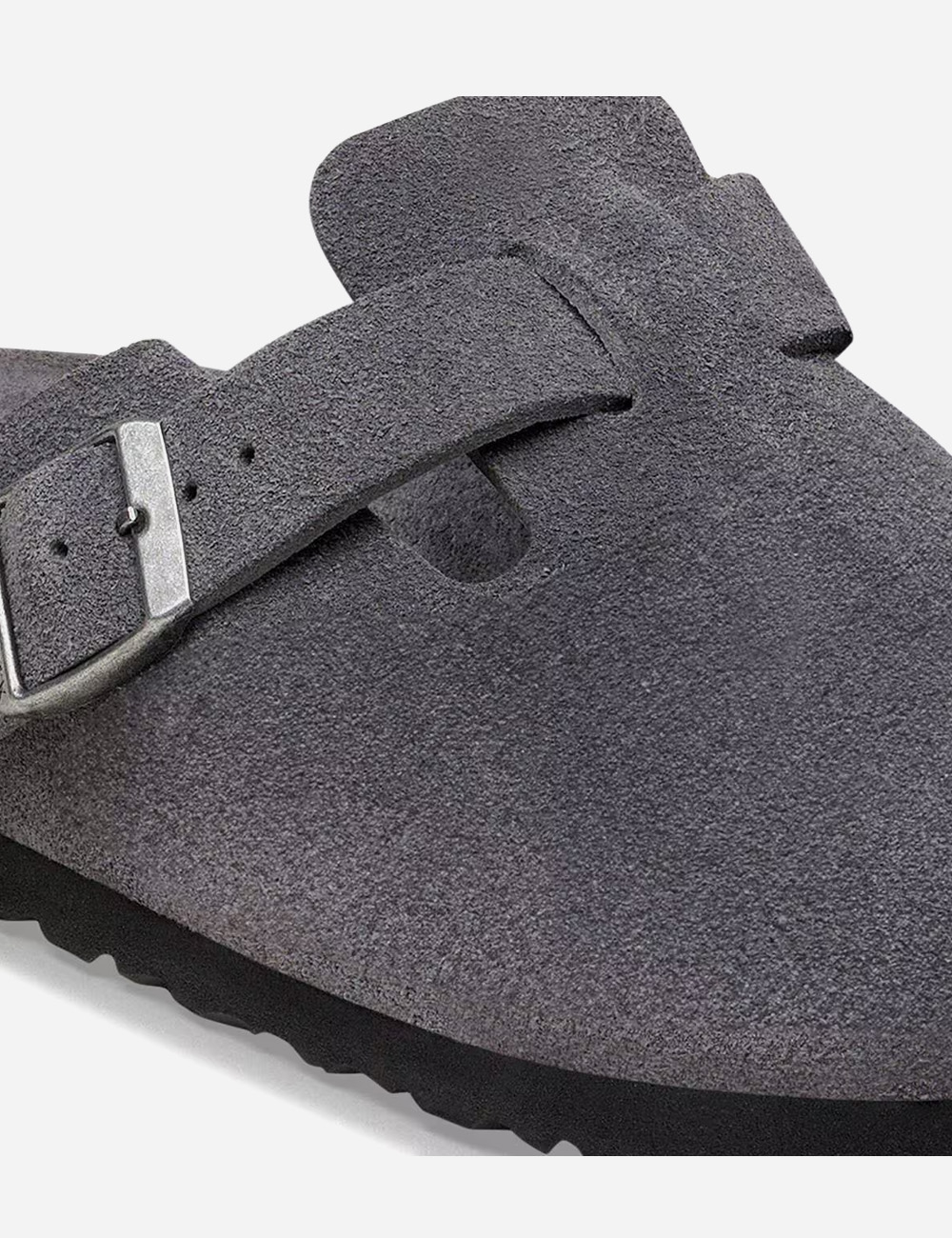 Birkenstock Boston Soft Footbed Clogs "Charcoal"