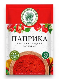Красная паприка сладкая, молотая 50 г * 4 шт