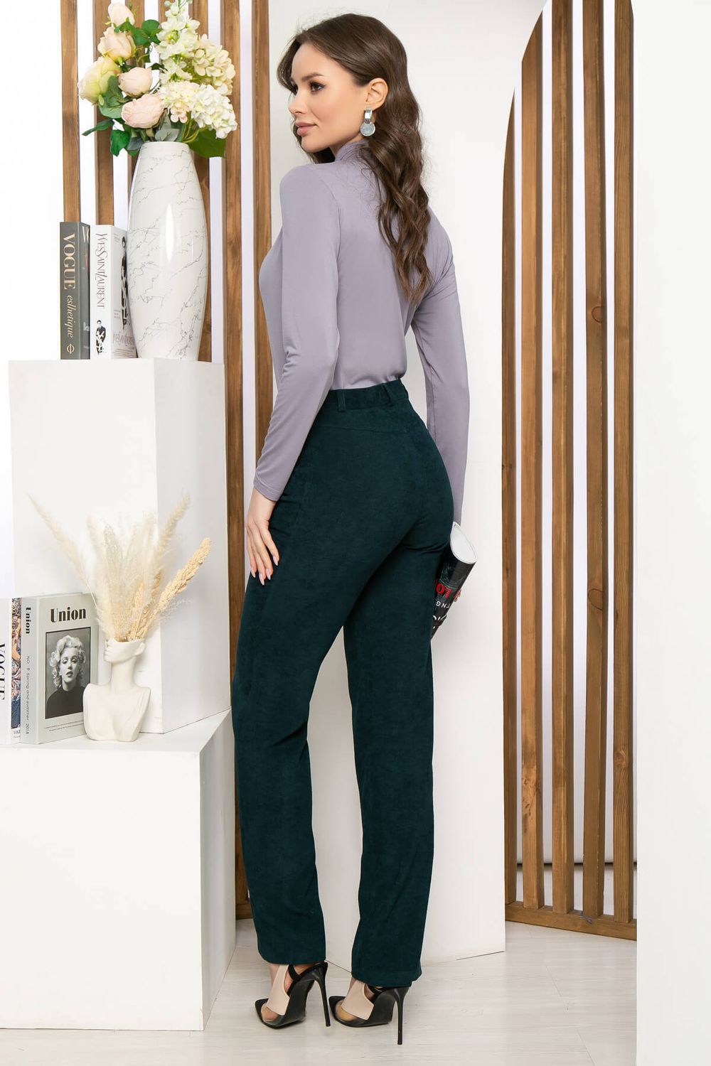 Брюки "Basic" (изумруд) Б5163 LT Collection (Акция)