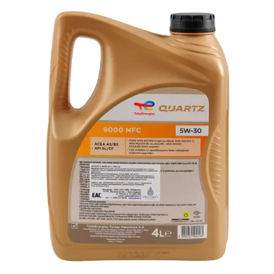 Масло моторное TOTALENERGIES Quartz 9000 Future NFC 5W-30 синтетическое 4 л 10990501