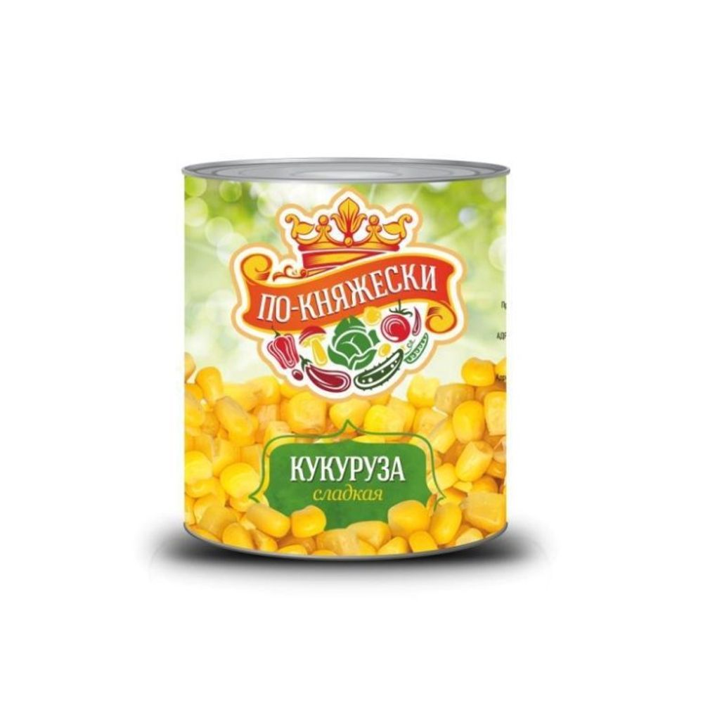 Кукуруза По-Княжески ж/б 425мл