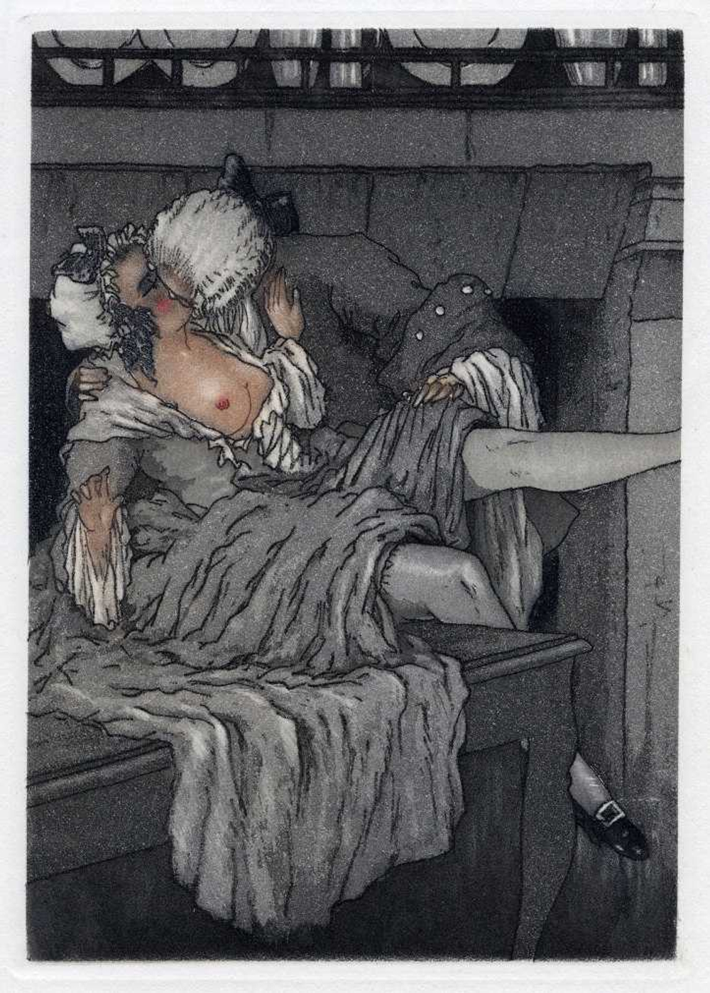Daniel Girard (1890-1970) - эротическое искусство французского художника