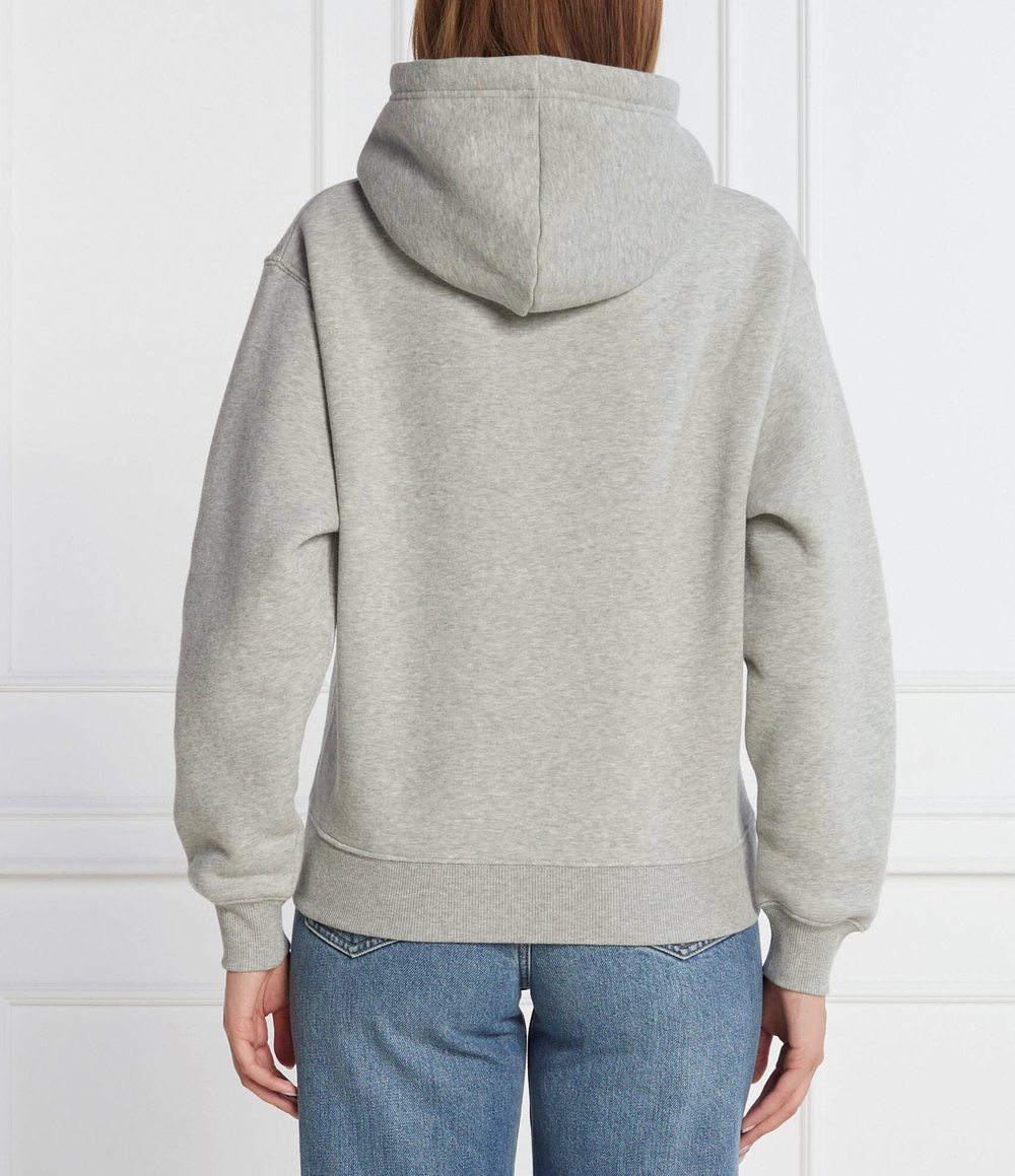 Худи REG VARSITY FLOCK HOODIE Tommy Hilfiger - серый(WW0WW39800)
