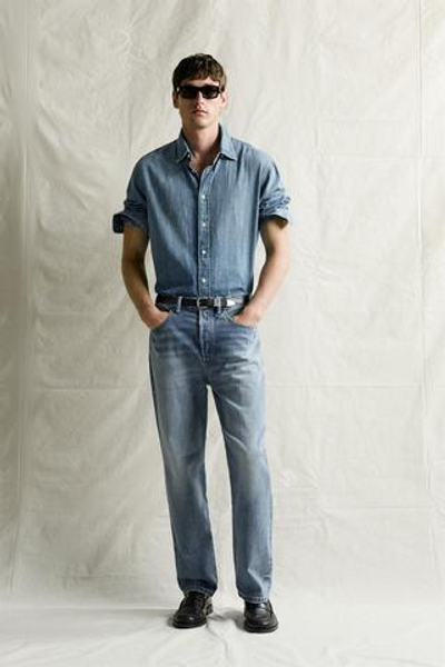 ДЖИНСОВАЯ РУБАШКА REGULAR FIT — ZARA · 4470/325