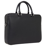 Tommy Hilfiger Leather Shoulder Bag, Crossbody Bag, Handbag, Laptop Bag Men"s Black