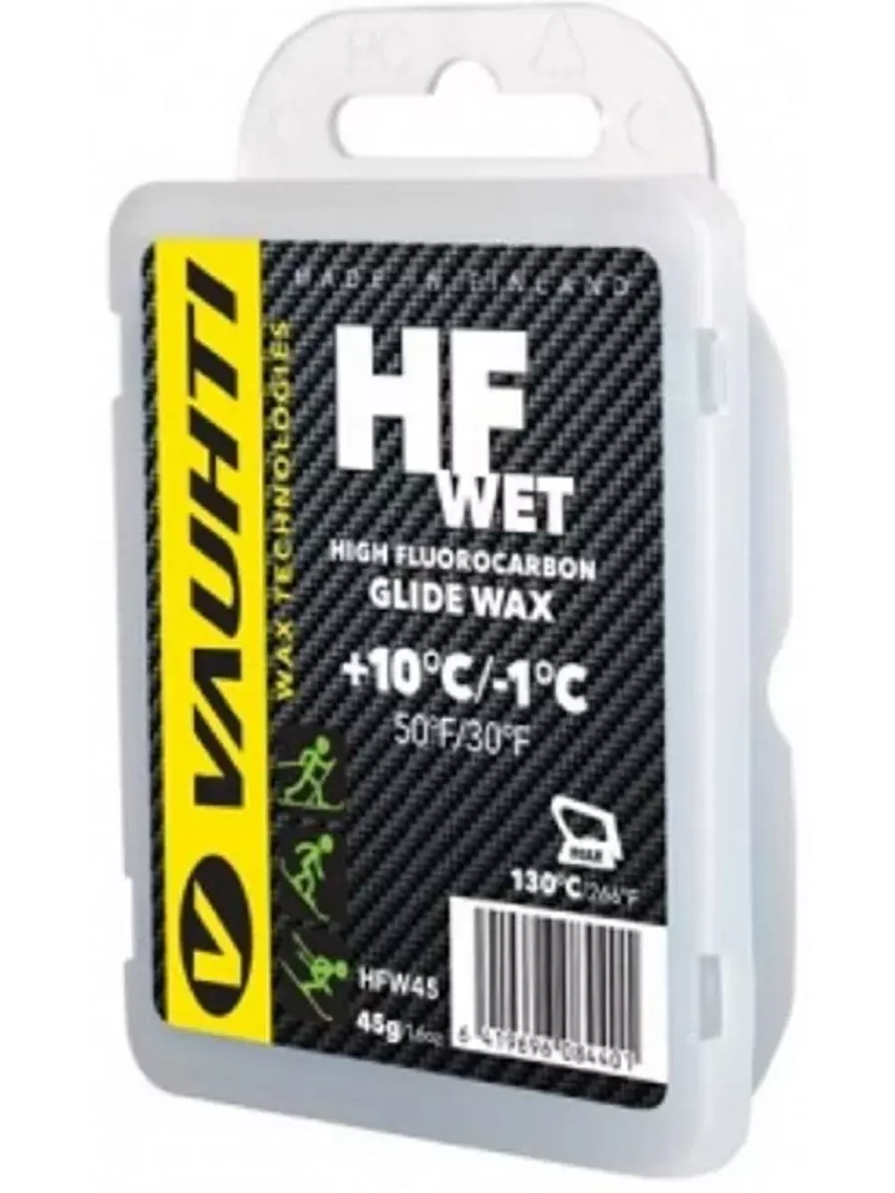 Высокофторовый парафин VAUHTI HF WET, 45 г