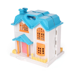 Игрушечный дом для куклы с мебелью и фигурками коробка 2277