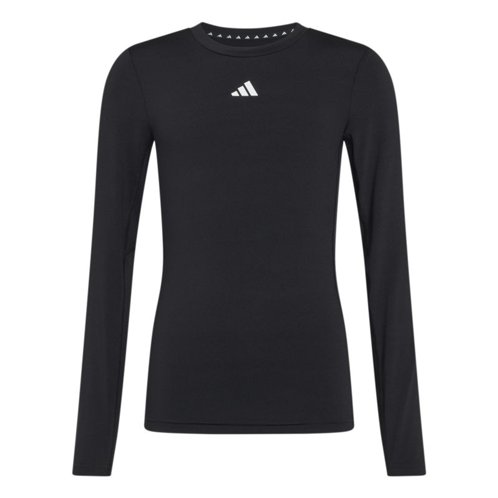 Футболка для девочки Adidas Long Sleeve - black/white