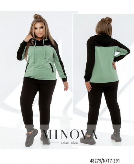 Костюм 17-291-оливка Minova Фото 1