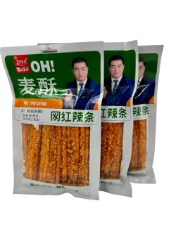 Китайская закуска острое соевое мясо ( 3уп по 76гр)