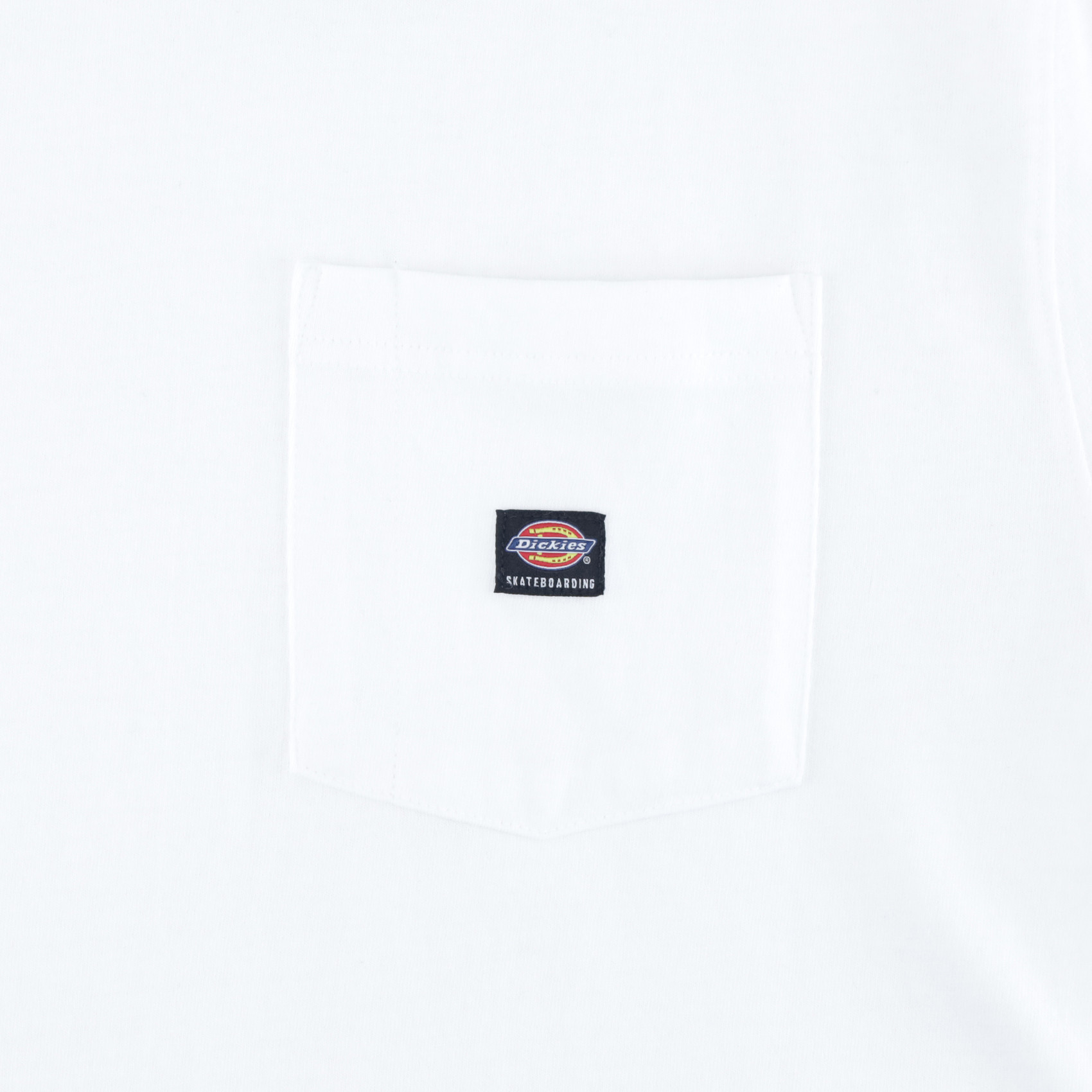 Футболка Dickies Skateboarding Heavyweight Pocket T-Shirt (white) артикул: - купить в магазине Дайс