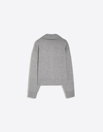 Мужской вязаный кардиган boxy fit на молнии - BERSHKA