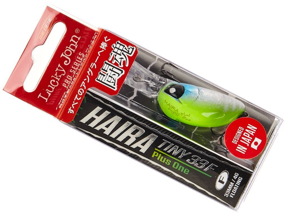 Воблер плав. LJ Pro Series HAIRA TINY LBF 03.30/147 Plus Foot