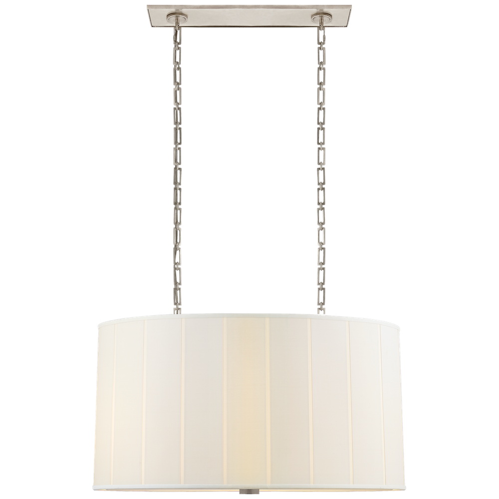 Люстра Visual Comfort Perfect Pleat Oval Hanging Shade (Open Box)