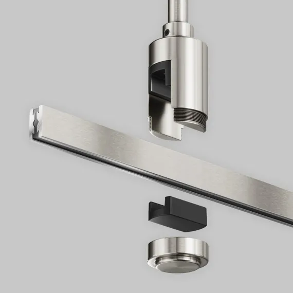Крепление потолочное Accessories for tracks Flarity TRA159C-SL1-PT Maytoni