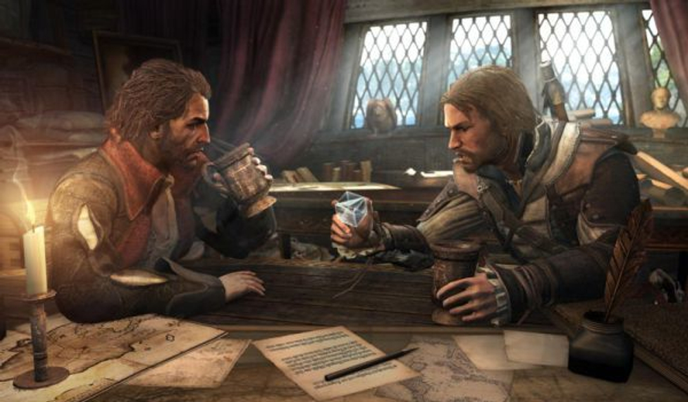 Assassin's Creed IV: Черный Флаг (Black flag) (диск для PS4, полностью на русском языке)