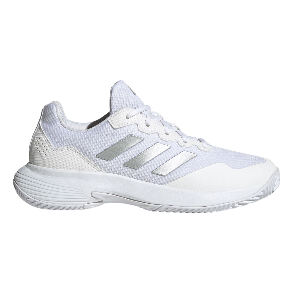 Женские теннисные кроссовки adidas Gamecourt 2 All Court Shoe Women - White, Silver